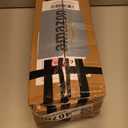 WALI Dual Monitor Wall Mount, Single to Double Bracket Adapter, Horizontal Assembly Arm for 2 Screen up to 27 inch (012ARM), Black