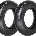 (2-Pack) 16x6.50-8 Inner Tube 16x7.50-8 Tube 650-8 Tube