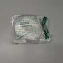 WOVOWOVO Bunny Ears Headband White Rabbit Costume, Bunny Ears and Tails Nose Bowties - Bunny Costume Set for Women Adult Halloween Party Favors (White)