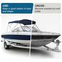Shrink Wrap for Boats 15' x 15', 8 Mil Polyethylene Plastic Boat Shrink Wrap for Boat Marine Protection and Storage, White Boat Shrink Film with UV Resistance