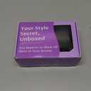 KooKaStyle Clip in Synthetic Hair Extensions Long Wavy 4PCS Thick Hairpieces Dark Brown 6# Fiber Double Weft Natural Hair Extensions 16 Inch for Women