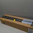 Linear Shower Drain with Tile Insert Panels, 24 Inch Black 304 Stainless Steel Rectangle Shower Floor Drain, with Hair Catcher, Adjustable Feet, Fits Bathroom, Balcony