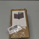 Biscaynebay Wrap Around Bed Skirts with Split Corners for Full Beds 14" Drop, Dark Grey Elastic Dust Ruffles Adjustable Easy Fit Wrinkle & Fade Resistant Silky Luxurious Fabric Machine Washable