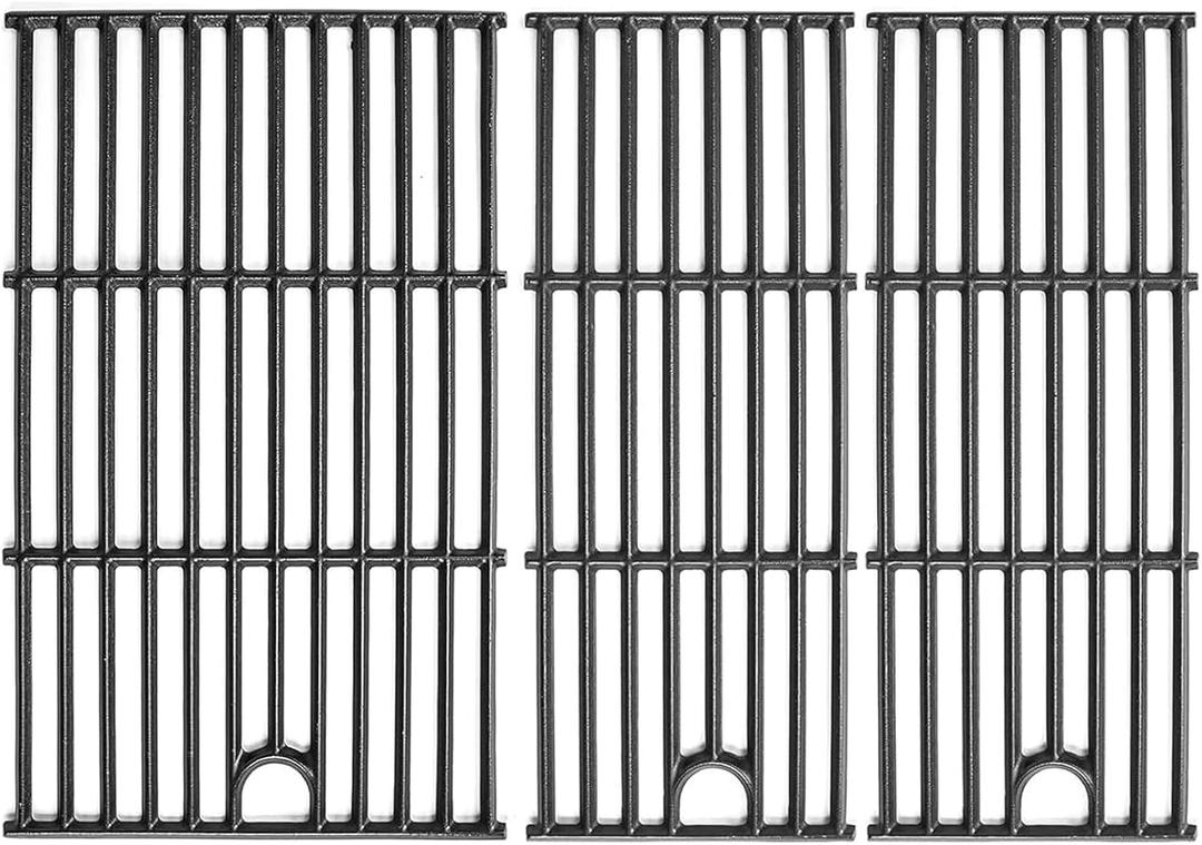 Cooking Grates for Charbroil Performance Grill - 463365021 463365522 463352521 463350521, Grill Grates for 463366022 463350722 463352021,Cast Iron, 17", 3 Packs (16.88"x24.6")