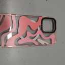 Bouvardia for iPhone 17 Case, Compatible with Magsafe, Cute Girly Design for Women, Shockproof & Aesthetic, Ripples (Pink)