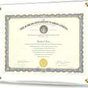 Kalami 11x14 Acrylic Wall Mount Picture Frame Self Adhesive, No Drill Holes Floating Frameless Clear Photo Frame for Diploma Certificate Degree Document Display Gallery Wall-Full Frame is 12x15