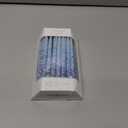 The Dreidel Company 3-Tone Blue Frost Dripless Hanukkah Candles, 1-Hour Burn Time, 45 Decorative Chanukah Candles (Single)