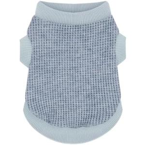 Cozy and Functional Dog Shirts for Small Puppies: Stretchable Blue Attire with Easy-On Design, Ideal for Chihuahuas and Yorkies - Enhance Comfort and Playfulness on Chill Days Medium