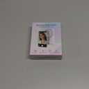 Upgrade Vlog Selfie Monitor Screen for iPhone & Android with Zoom/Remote/Speaker, Magnetic Phone Back Camera Selfie Monitor, Content Creator Essentials, Wireless Mirroring for YouTube Live Streaming (White)