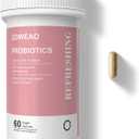 ZOWEAO Women's Dally Probiotics with Cranberry and Ashwagandha 60 Veggie Capsules. Pack of 2 EXP 10/29/27