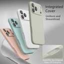 FireNova Magnetic for iPhone 17 Pro Max Case, Compatible with MagSafe, [Integrated Silicone Camera Control Button] [Camera Protection] Anti-Scratch Microfiber Lining Phone Case, 6.9", Stone