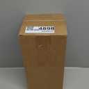 Mifoci 100 Pcs 1 oz Small Condiment Plastic Squeeze Bottle with Red Cap Mini Boston Dispensing Bottles Container Suitable for Dressing Salad Dressing Oil Cookies Writing Paint Glues