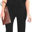 ANRABESS Women's Plus Size Loose Solid Off Shoulder Elastic Waist Stretchy Long Romper Jumpsuit with Pockets 203heise-XXL WFF03