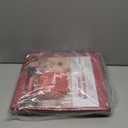 ZOBER Christmas Ornament Storage Box - Stores 64 3" Ornaments, With Dividers - Ornament Organizer Storage Box, Durable Christmas Containers Holder, Dual Zipper - Red