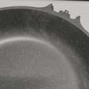 SENSARTE Nonstick Frying Pan Skillet, Swiss Granite Coating Omelette Pan, Healthy Stone Cookware Chef's Pan, PFOA Free (8/9.5/10/11/12.5 Inch) (9.5 Inch) (Gray)