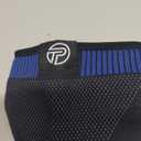 Pro-Tec Athletics 3D Flat Knee Support, Advanced Flat Knit Technology for Custom Fit, Breathable Multi-Directional Stretch Fabric, Non-Slip Gel, Full Range of Motion, M, Blue/Black
