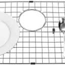 Starstar Kitchen Sink Bottom Grid, Stainless Steel (26" x 16 ")