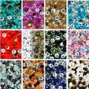 El Galen Friendship Bracelet Kit DIY Albums Mix Beads for Bracelets Glass Alphabet Letter Beads Elastic (Phrases VERSION-11 Albums)