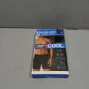 32 Degrees Mens 3 Pack Active Mesh Boxer Brief (Black, L)