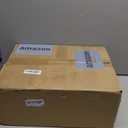 Brajttt Flower Pots - 6 Inch Succulent Pots with Drainage, Indoor/Outdoor Round Planters with Saucer, White Cactus Planters with Hole, 4 Pack