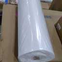 Crawl Space Vapor Barrier, 14 Mil 10'x100', White Plastic Sheeting, Drop Cloth Vapor Barrier Covering for Crawlspace Encapsulation, Thick Plastic Sheeting, White Film