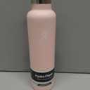 Hydro Flask Water Bottle - Insulated Stainless Steel - Straw Lid, Non Spill, Leakproof 24 Oz Trillium Pink