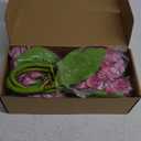 4pcs 22.4'' Realistic Large Artificial Hydrangea Flowers with Long Stem, Rose Red Lifelike Latex Real Touch Flowers for Home Decor Wedding Arrangements Party Living Room Bouquets Centerpieces