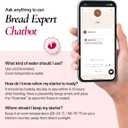 Beginner-Friendly Sourdough Starter Kit, Sourdough Starter Jar, 34oz Sourdough Jar Wide Mouth, Easy Instructions, Recipes & 24/7 AI Support - Sourdough Bread Baking Supplies