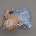 XINRUI Floral Maternity Sash Mummy Daddy to Be Corsage Pin Set Blue Teddy Bear Baby Shower Sash Belly Belt Flower Pregnancy Photo Props Maternity Photography (Champagne)