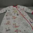 Baby Sleep Sack 612 Months, 2.5 TOG Warm Cotton Sleep Sack with Detachable Long Sleeves, Winter Wearable Blanket for Cold Nights, 2-Way Zipper Toddler Sleeping Sack, Bunny