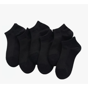 6 Pairs Casual Cotton Socks Cute Ankle Summer Socks, One Size