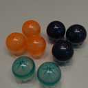 Boon Jellies Suction Cup Bath Toys - Bathtub Baby Sensory Toys - Jellyfish Suction Toys for Bath Time - Navy/Coral - Baby and Toddler Bath Toys - 9 Count - Ages 12 Months and Up