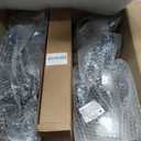 APSVE Headlight Assembly for 1999-2006 GMC Sierra 1500 2500 3500, 00-06 Yukon XL Headlamp with Bumper Lights, Chrome Housing Clear, Halogen