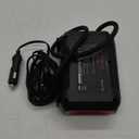 ROCGORLD R8 Tire Inflator Portable Air Compressor, DC 12V Air Compressor Portable with Large Dual Digital Screen, 3X Faster Inflation Air Pump for Car, Bike, Ball, Motor (Red)