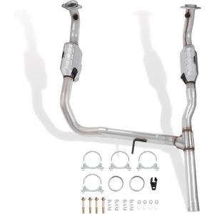 Catalytic Converter Kit Compatible with Mark lt 2006-2008 5.4L V8 & F150 2004-2008 5.4L V8 engine 4WD Transmission, Repklace OE:645829 645471 EPA Compliant