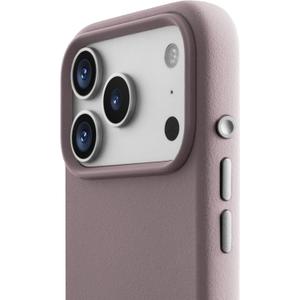 TineeOwl Case for iPhone 17 Pro  MagSafe Compatible, Aluminum Buttons, Camera Control & Rounded Action Button, Slim Textured TPU, Minimalist  DuneX Series (Dusty Lilac)