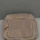 Mommore Diaper Bag Small Diaper Backpack Stylish Baby Backpacks Travel Mini Maternity Bags with Insulated Pockets, Changing Pad, Stroller Straps (Brown Taupe)