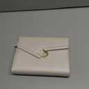 Luxury Journal – A5 Leather Binder Planner Cover with 80 Sheets, 5 Dividers, Removable Zip Pouch, Refillable Undated Organizer for Work, School, Personal Use, Pearl White