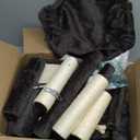 Xin Three Layer Cat Tree with Cat Condo and Two Hammocks,Darkgray  (Small)