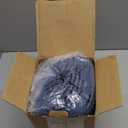 100% Cotton Muslin Blanket 50" x 60", Breathable and Lightweight Cotton Throw Blankets for Couch, Soft Cooling Summer Gauze Blanket for Adults All Season, Grayish Blue (05 - Dark Blue)