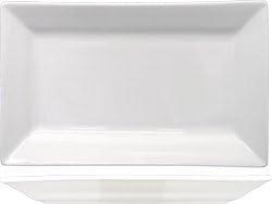 Amazon.com: ITI EL-27 Platter, 11x6-3/4, Bright White, PK12 : Home & Kitchen
