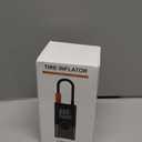 Tire Inflator Portable Air Compressor, 150 PSI Air Pump with Digital Pressure Gauge, LED Light and Auto Shut-Off Function, Cordless Air Compressor for Car, Motorcycle, Bicycle, Ball (Dark Grey)