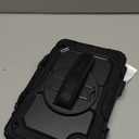 SEYMAC stock Case for Samsung Galaxy Tab A11 8.7'', Full-Body Drop Protection Case with Screen Protector Pencil Holder [360 Rotating Hand Strap] &Stand, Black