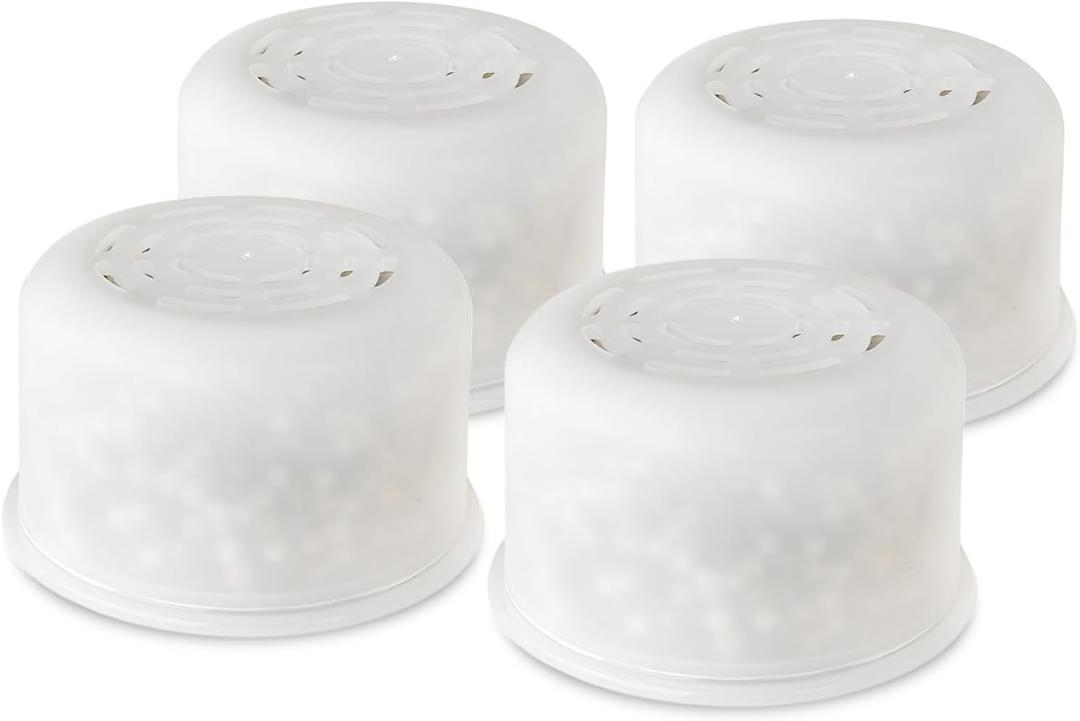 Shower Filter Replacement for CANOPY shower head 4-Pack, Hard Water Cartridge Reduces Chlorine & Scale