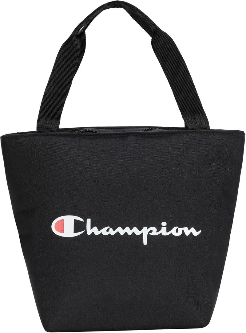 Champion Fresh Tote Lunch Kit, Black, OS