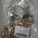 15pcs Vintage Mini Picture Frames Baroque Small Gold Frames, Tiny Picture Frames Little Antique Frames, Oval Rectangle Wall Hanging for DIY Photo Holiday Party Wedding Decoration Christmas