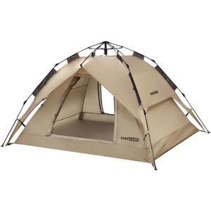 IDOOGEN Instant Tents for Camping, 2-3 Person Pop Up Camping Tent, 60s Easy Setup Waterproof Dome Tent for Camping Beach Outdoor Travel