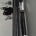 Heavy Duty Flag Pole 25 FT 12 Gauge Extra Thick Aluminum Flag Pole Holder for Outside House Outdoor Metal Flag Pole Kit