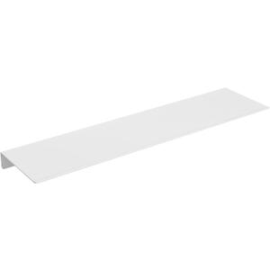Danpoo White Floating Shelf for Wall Storage, Metal Wall Shelves for Living Room/Bathroom/Kitchen, Bedroom, 20 Long Display Shelf for Collectibles (20 IN)