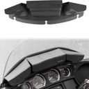 Three-Pocket Batwing Fairing Pouch Windscreen Windshield Bag Pouch Compatible with Harley Electra Glide Street Glide Ultra Limited and Tri Glide Models 2014-2024